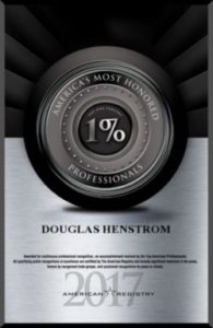 America's Most Honored Professionals 2017 Award