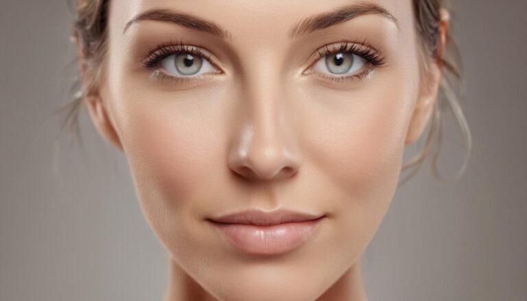 youthful wrinkle free face