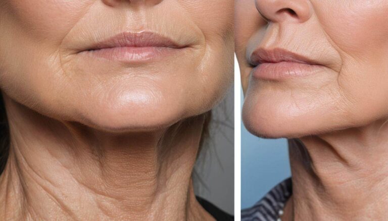 Neck bands treatment transformation