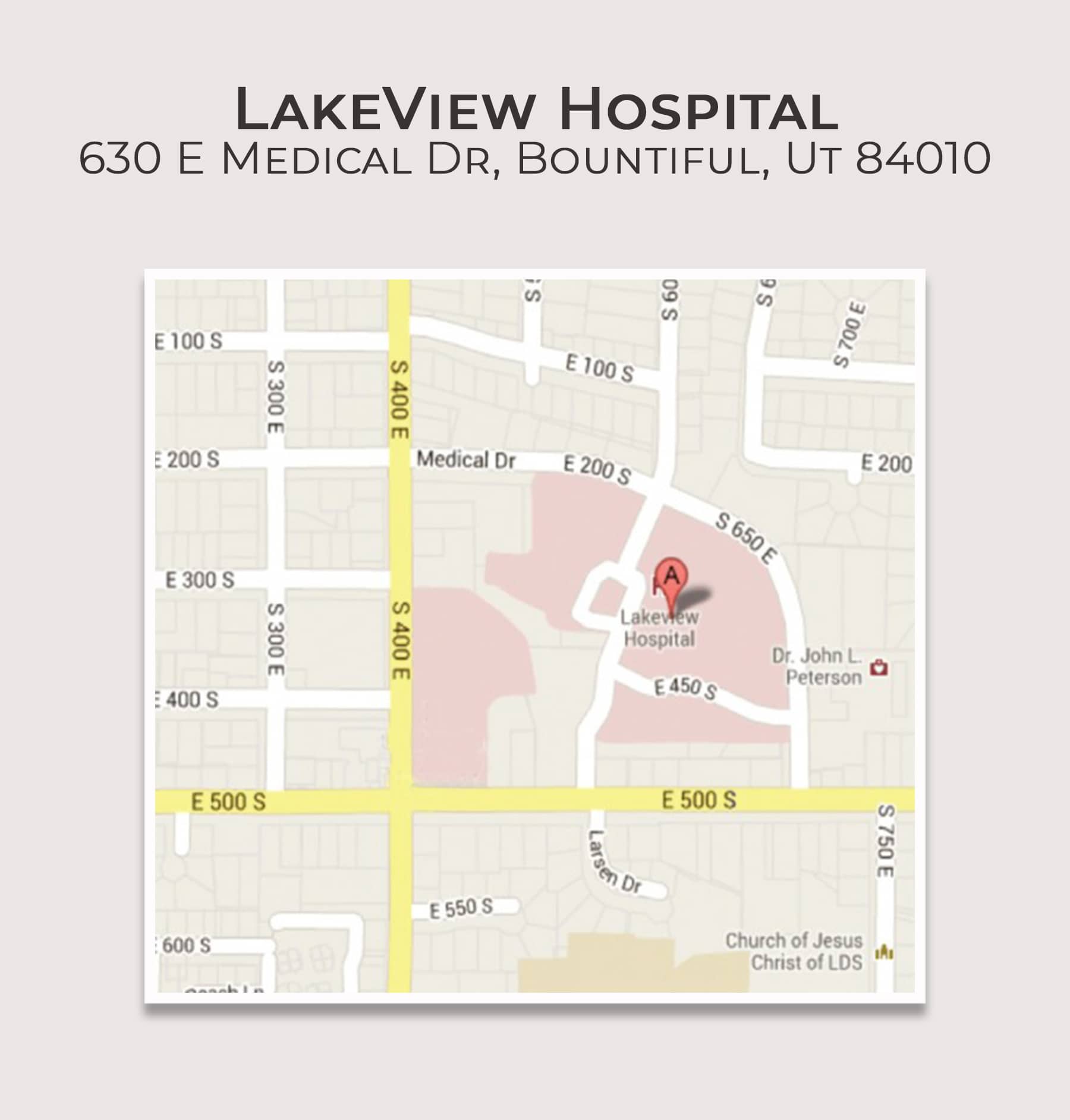 lakeview hospital