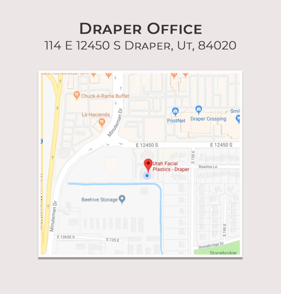 Draper Location Surgical Locations & Accommodations | Utah Facial Plastics