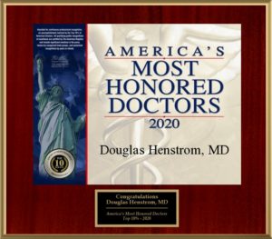 America's Most Honored Doctors 2020 Award
