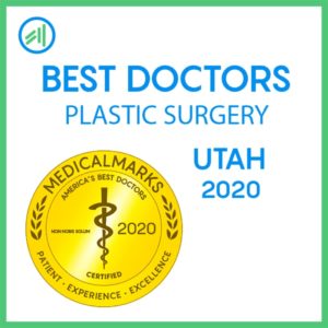 Best Doctors Plastic Surgery Utah 2020 Award