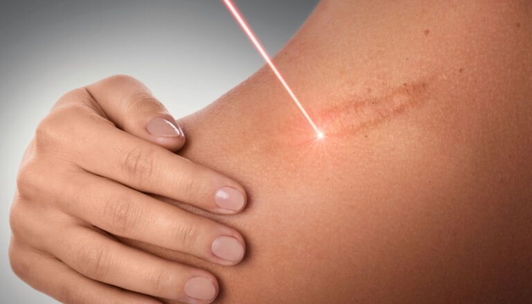 laser scar
