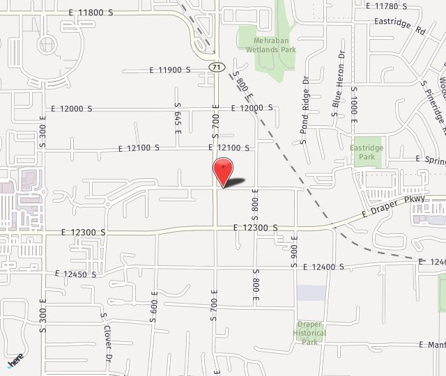 Location Map: 723 East 12200 South Draper, UT 84020