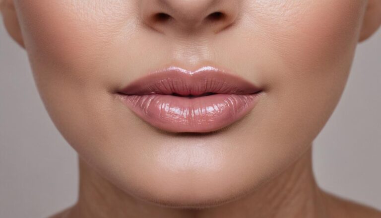 Lip lift post surgery