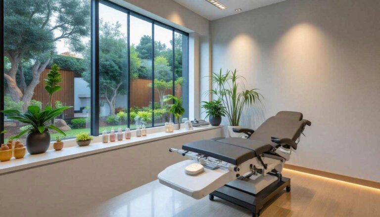Aesthetic treatment room