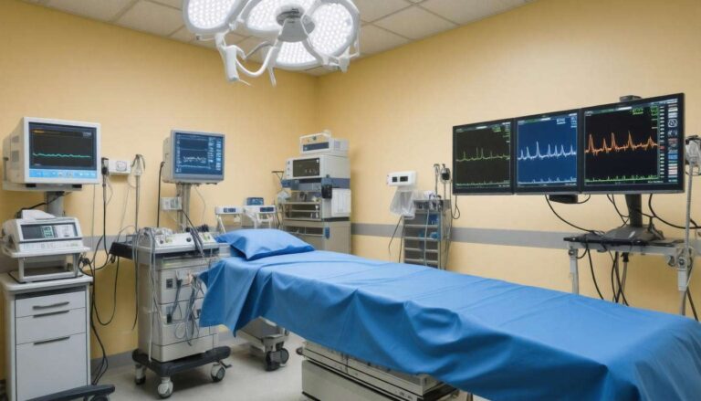 surgical room arranged