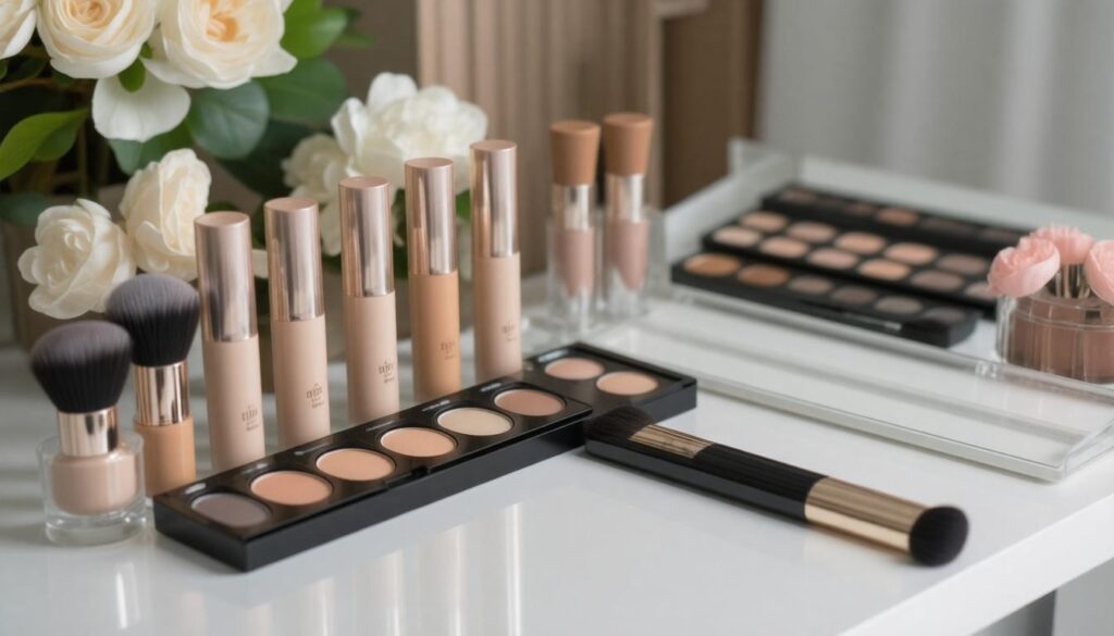face contouring makeup tools
