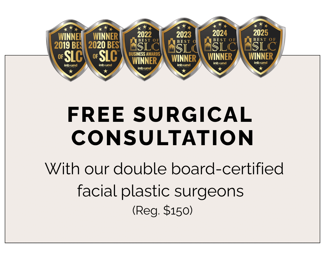 Best of SLC, Davis, State Landing Page Surgical Specials