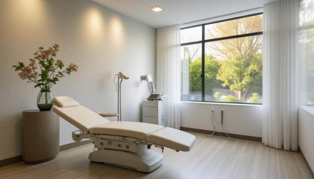 HALO laser treatment room