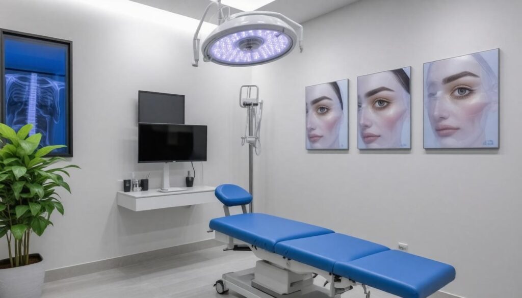 brow lift sleek consult room