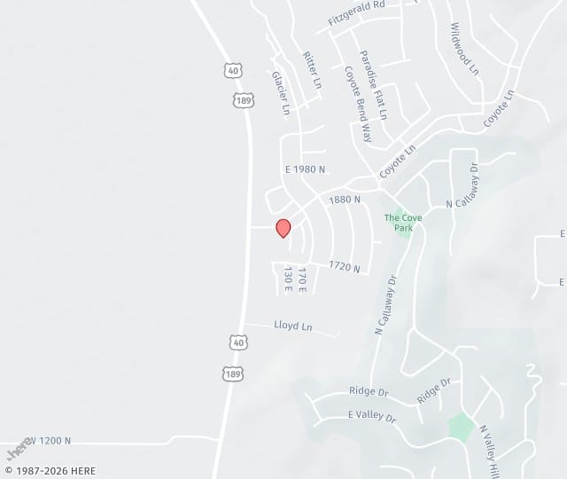 Location Map: 1776 U.S. Hwy 40 Heber City, UT 84032