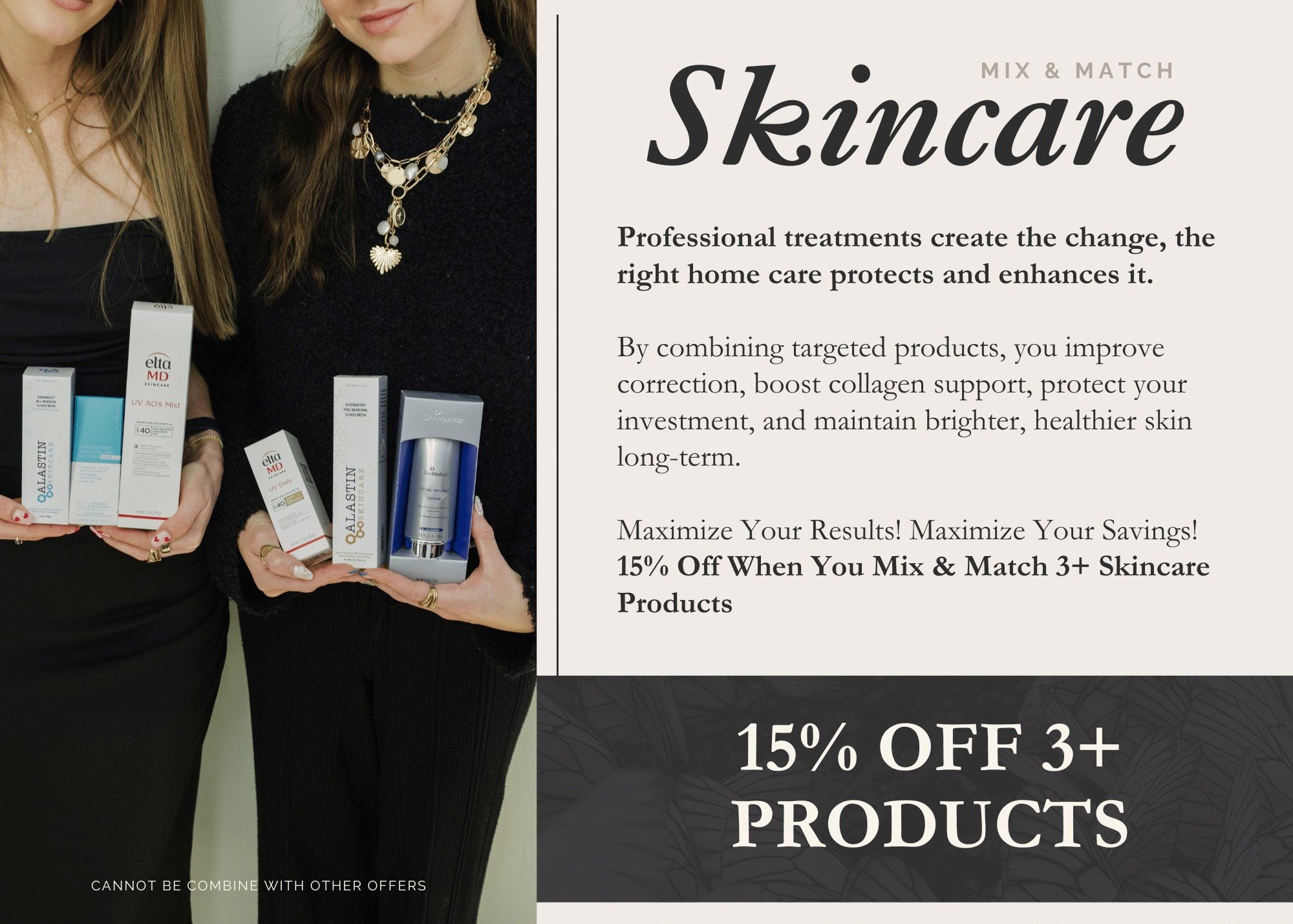 March Skincare Display