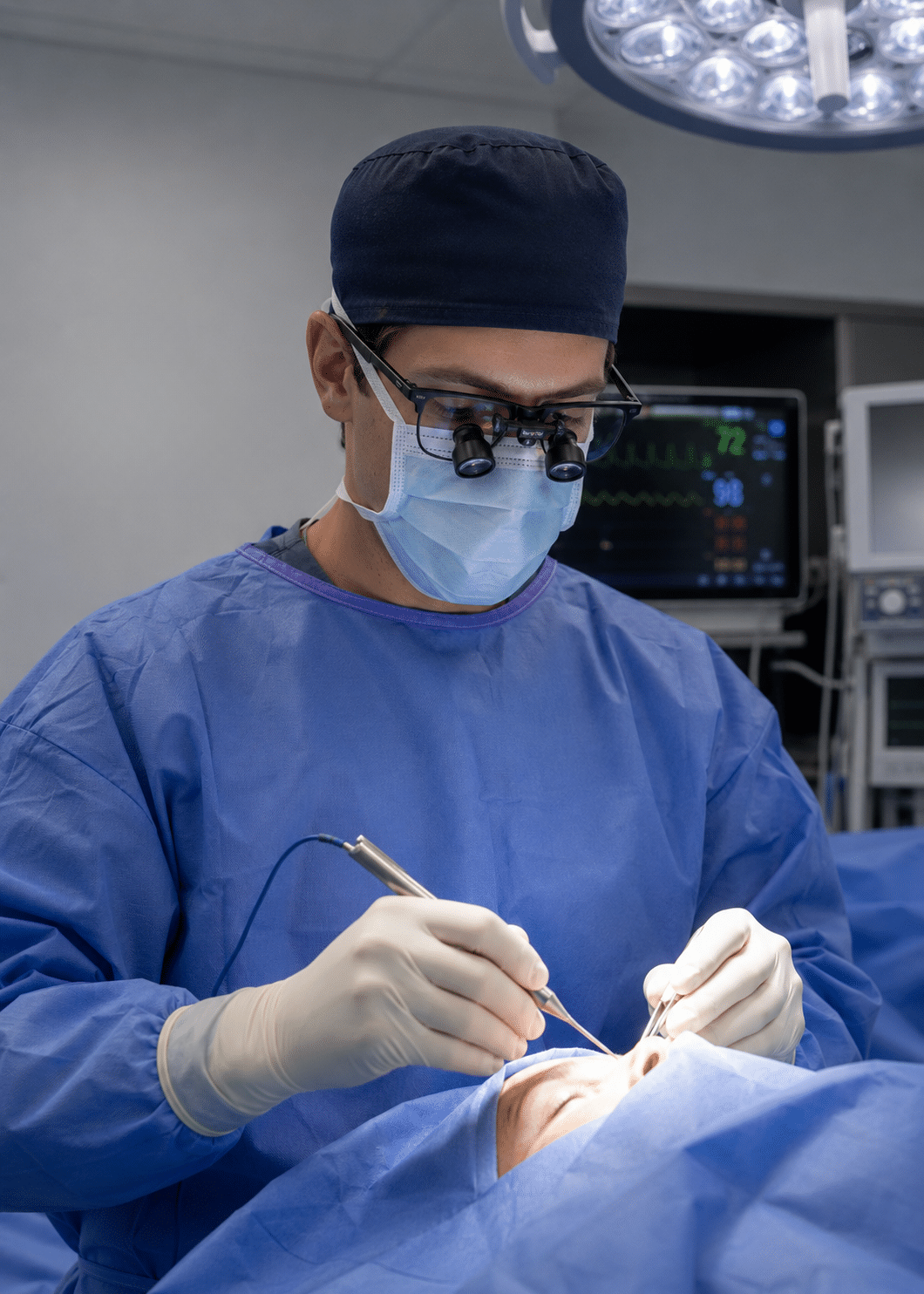 Dr. Hall in Surgery