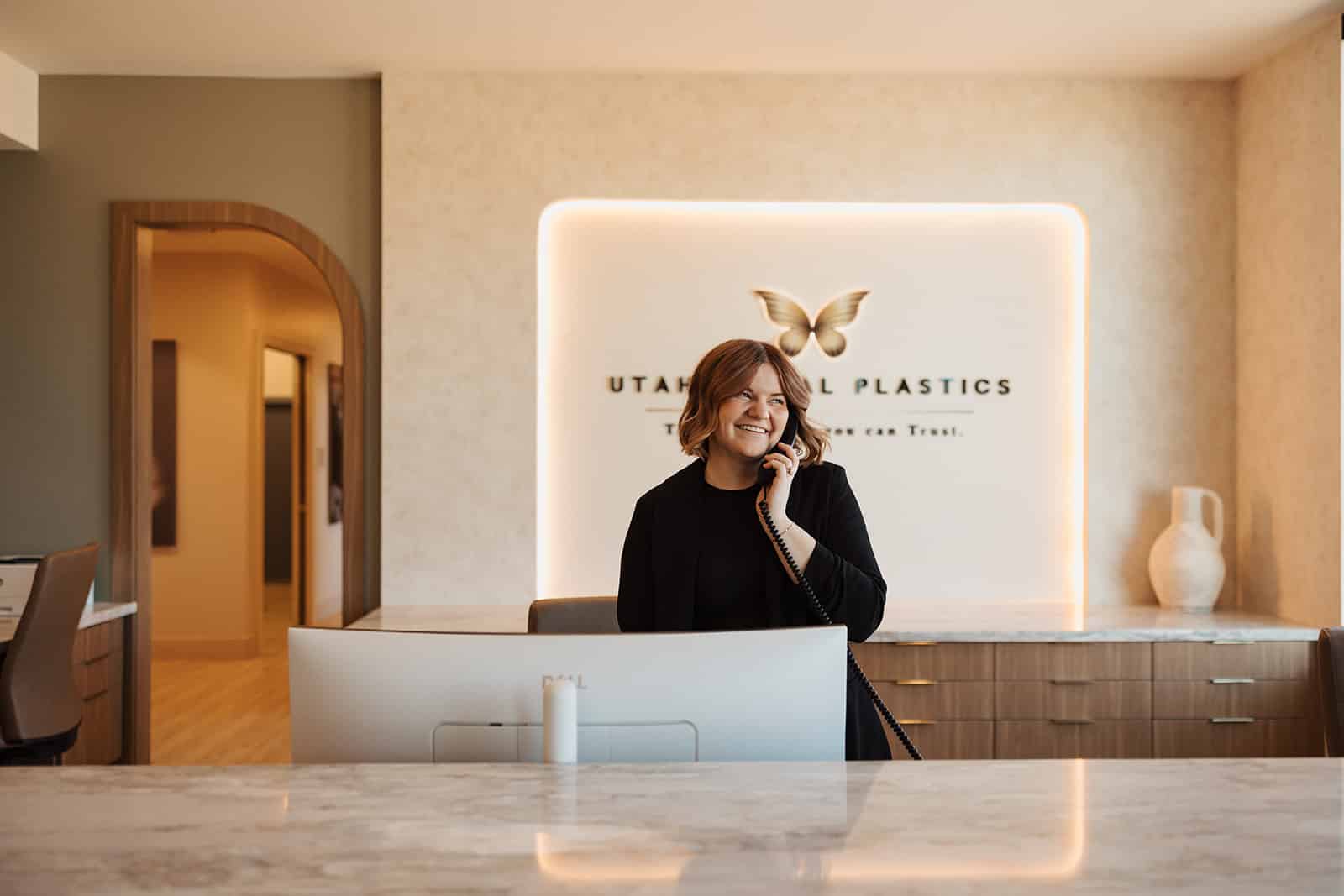 Booking an appointment at Utah Facial Plastics Heber City