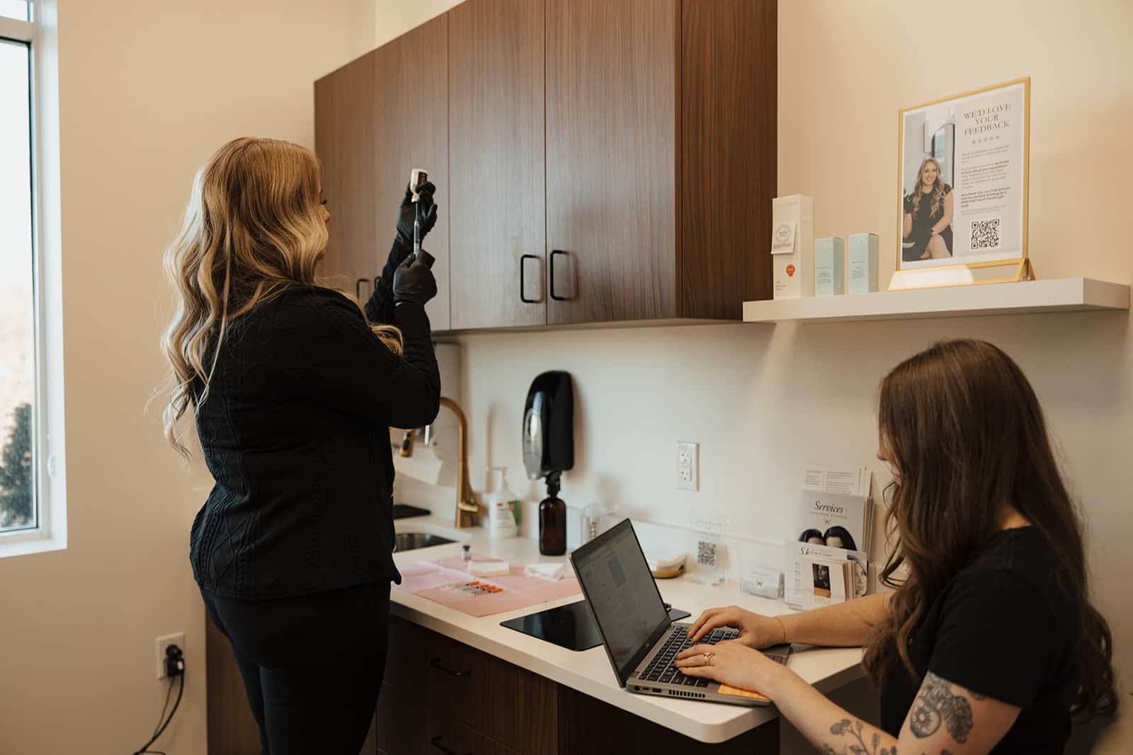 Treatment room at Utah Facial Plastics