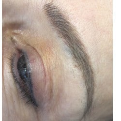 Brow Revision with Microblading